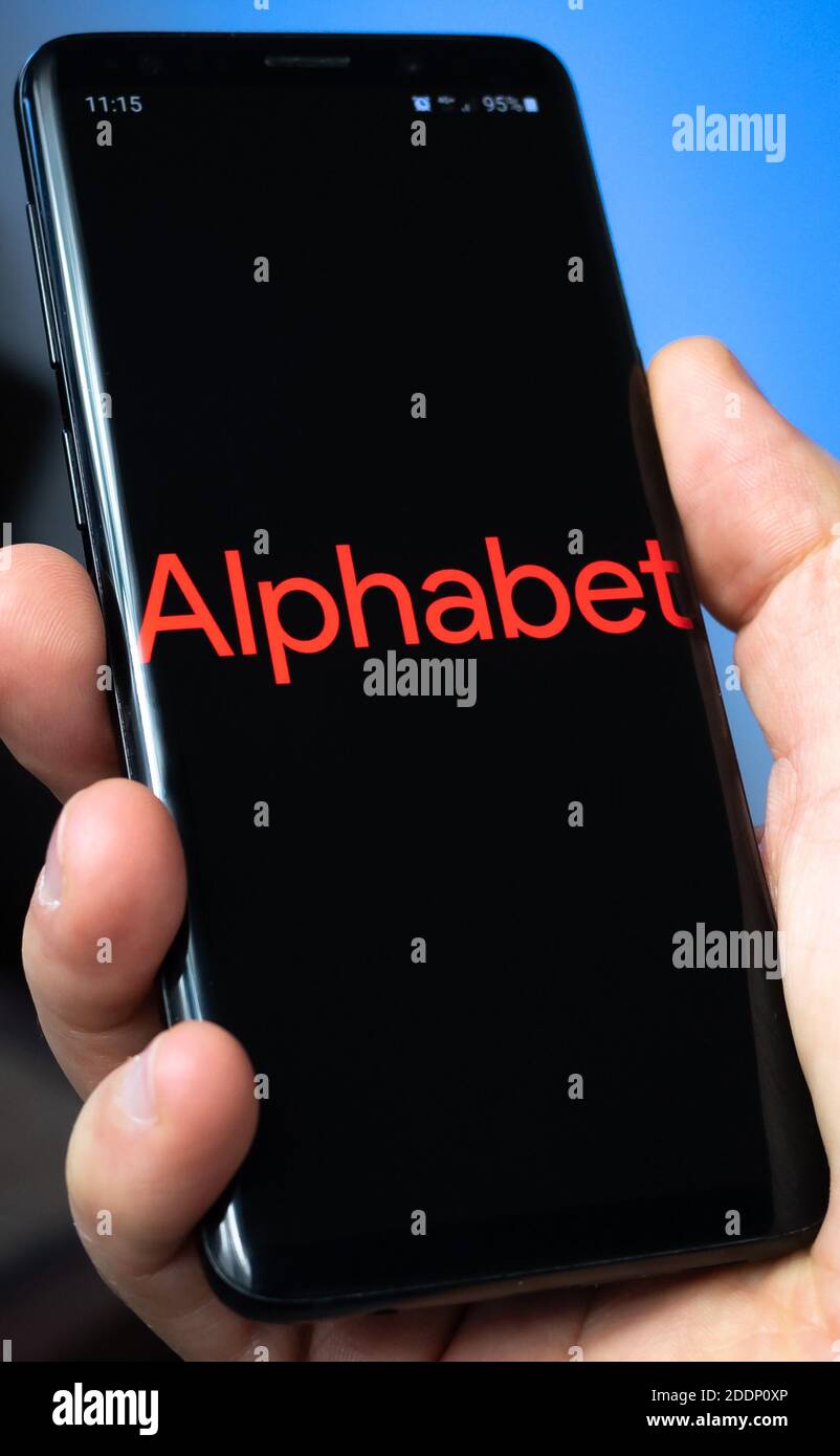 Alphabet incorporated Stock Photo Alamy