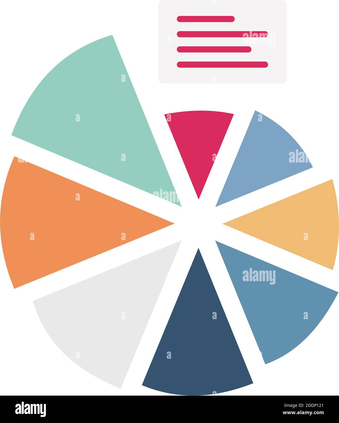 Diagram Flat vector icon that can be easily modify or edit Stock Vector ...