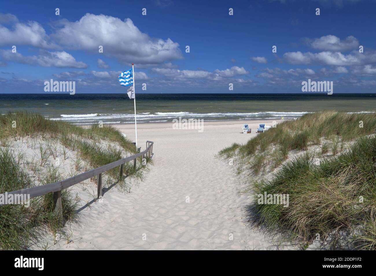 geography / travel, Germany, Schleswig-Holstein, isle Sylt, on the beach, Kampen, Additional-Rights-Clearance-Info-Not-Available Stock Photo