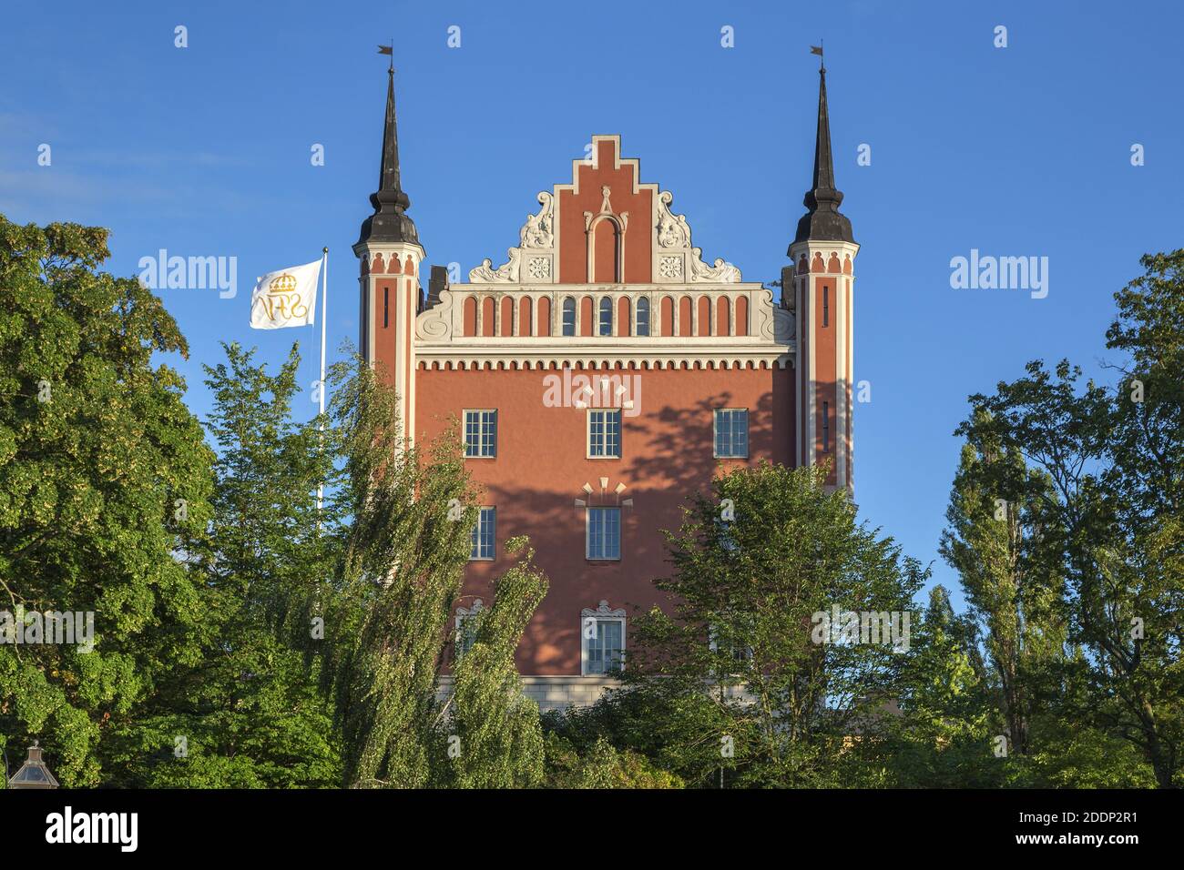 geography / travel, Sweden, Stockholm Laen, Stockholm, building on Skeppsholmen, Additional-Rights-Clearance-Info-Not-Available Stock Photo