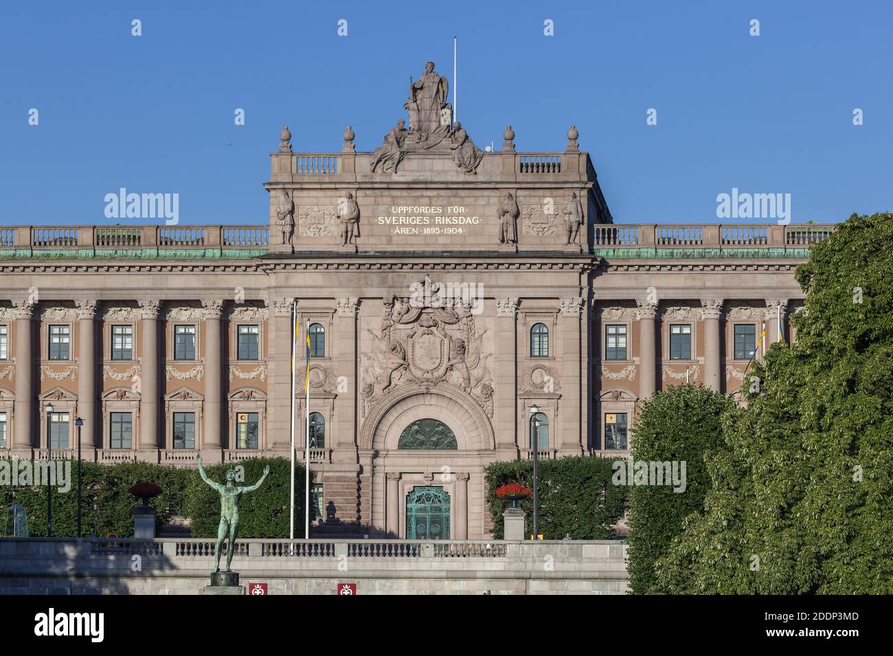 Geography / Travel, Sweden, Stockholm, Swedish Parliament Riksdag In ...