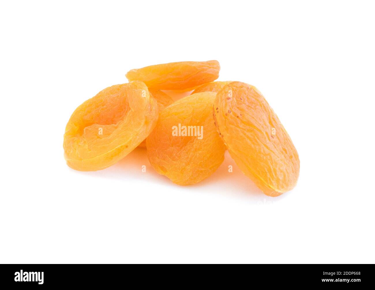 dried apricots isolated on white background Stock Photo - Alamy
