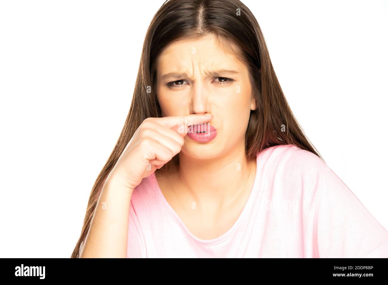 Gesture smell hires stock photography and images Alamy