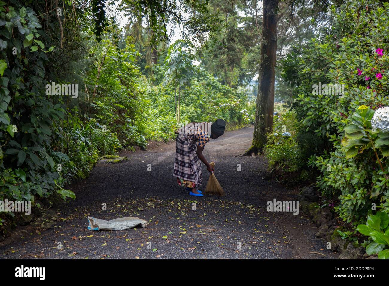 Black Woman Sweeping Hi-res Stock Photography And Images - Alamy