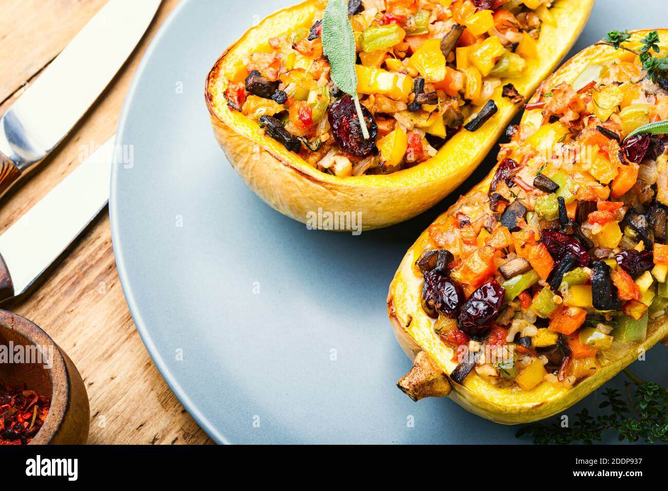 baked-pumpkin-stuffed-with-rice-and-vegetables-stuffed-squash-with-rice
