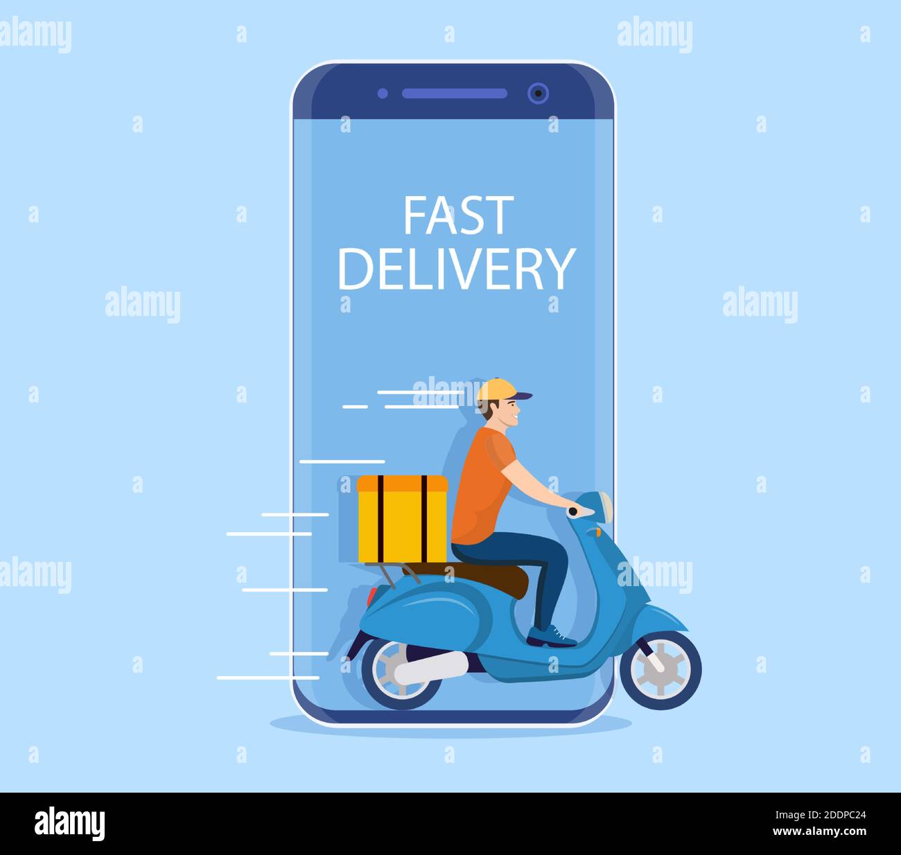 Online delivery service concept Stock Vector Image & Art - Alamy