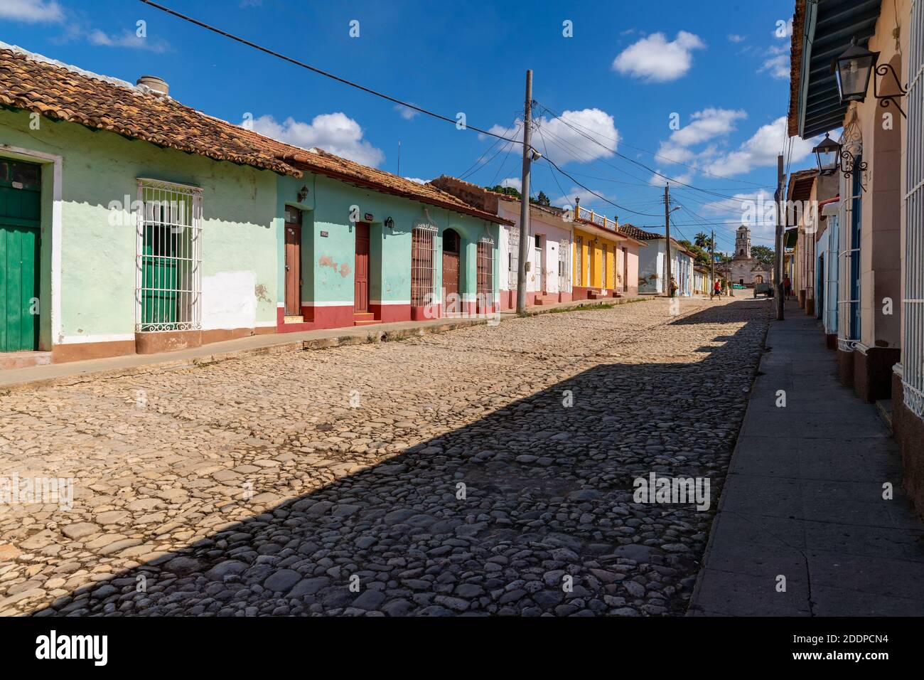 Trinidad is one of the most tourist attractive city in Cuba. There are very nice neighborhoods in the city. Stock Photo