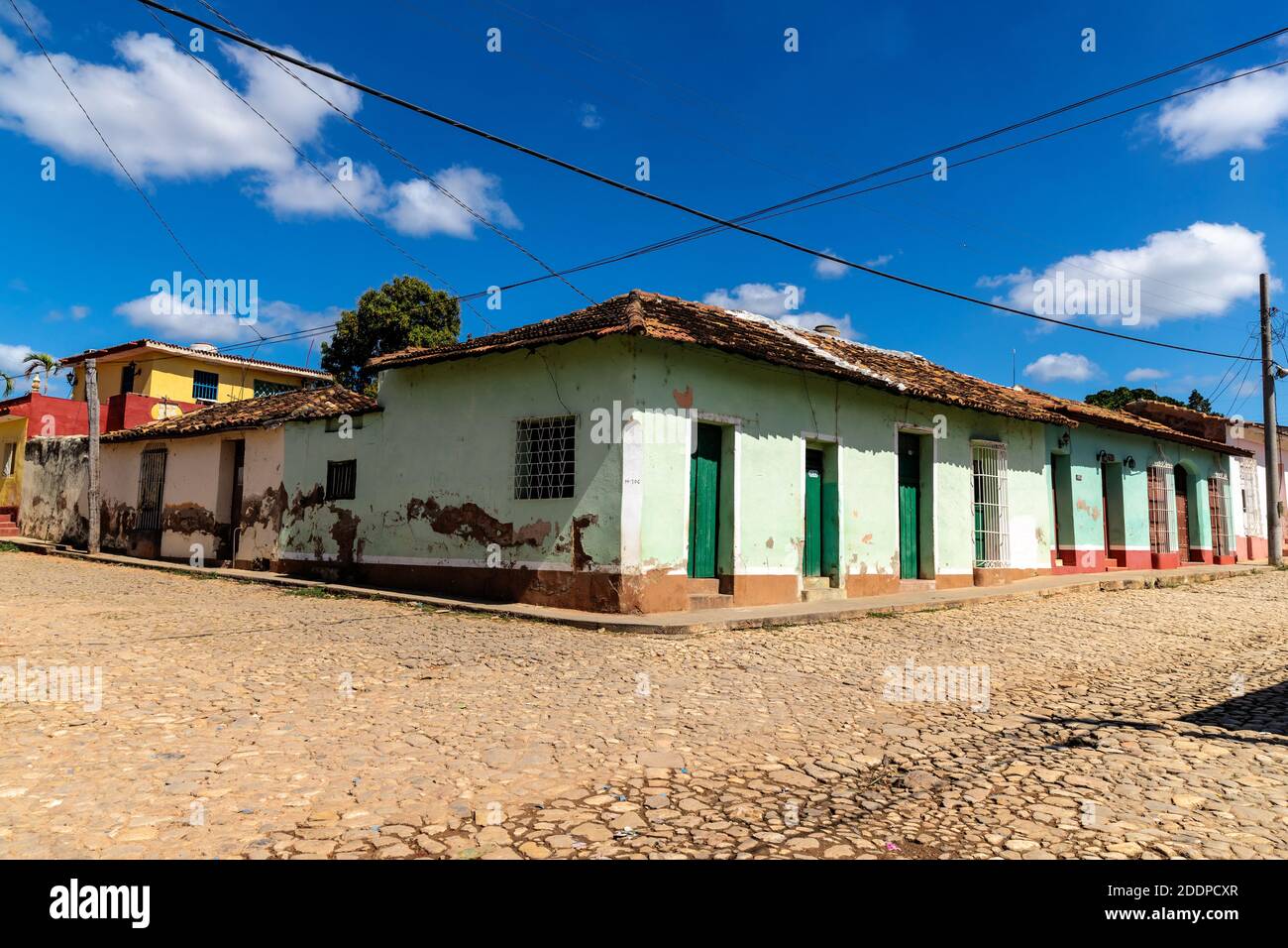 Trinidad is one of the most tourist attractive city in Cuba. There are very nice neighborhoods in the city. Stock Photo