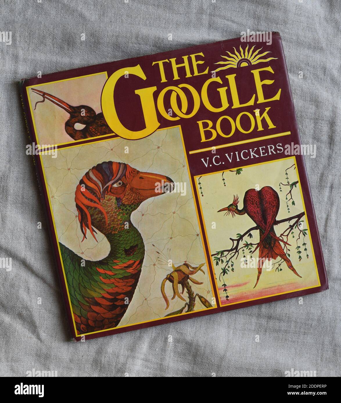 'The Google Book' by V C Vickers. Originally printed in 1913 the book shown is a 1979 facsimile / copy. Stock Photo