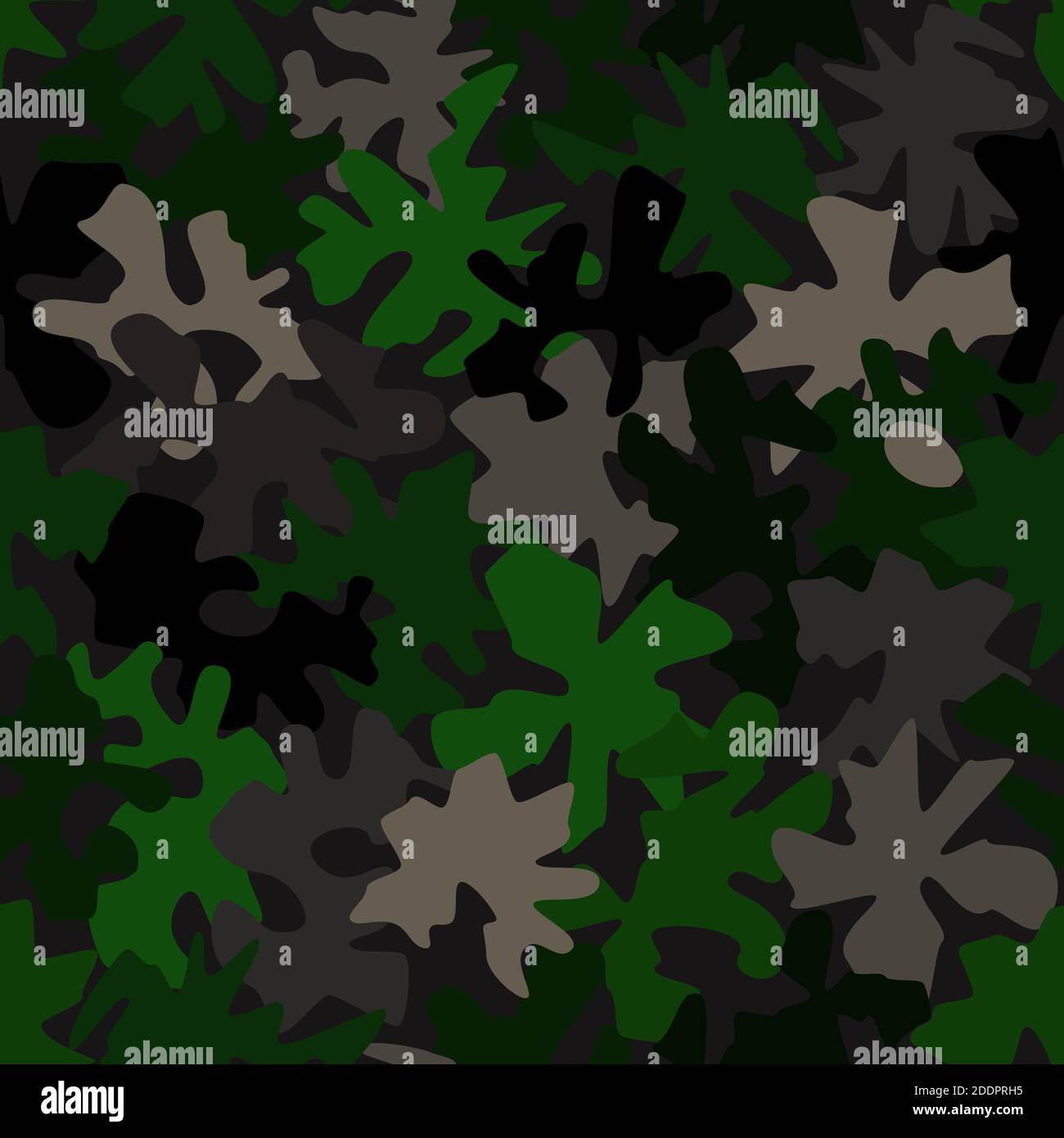 Green and brown camouflage pattern background seamless vector ...