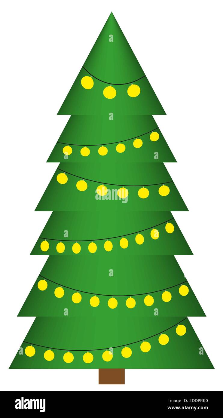 Scalable tree vector vectors hi-res stock photography and images - Alamy