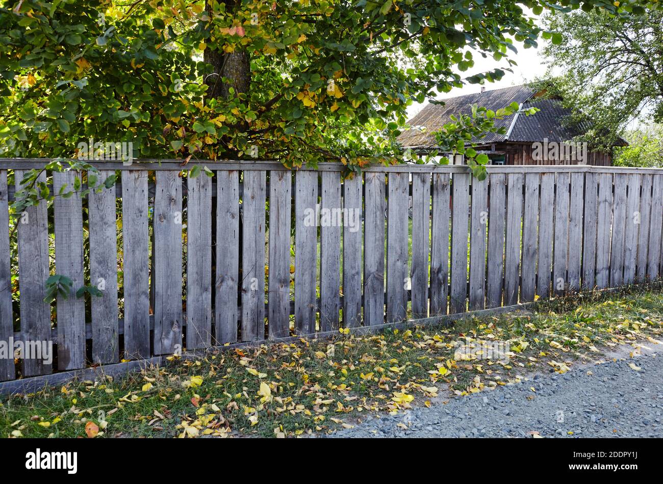 Landscape Timber Fence High Resolution Stock Photography and Images - Alamy
