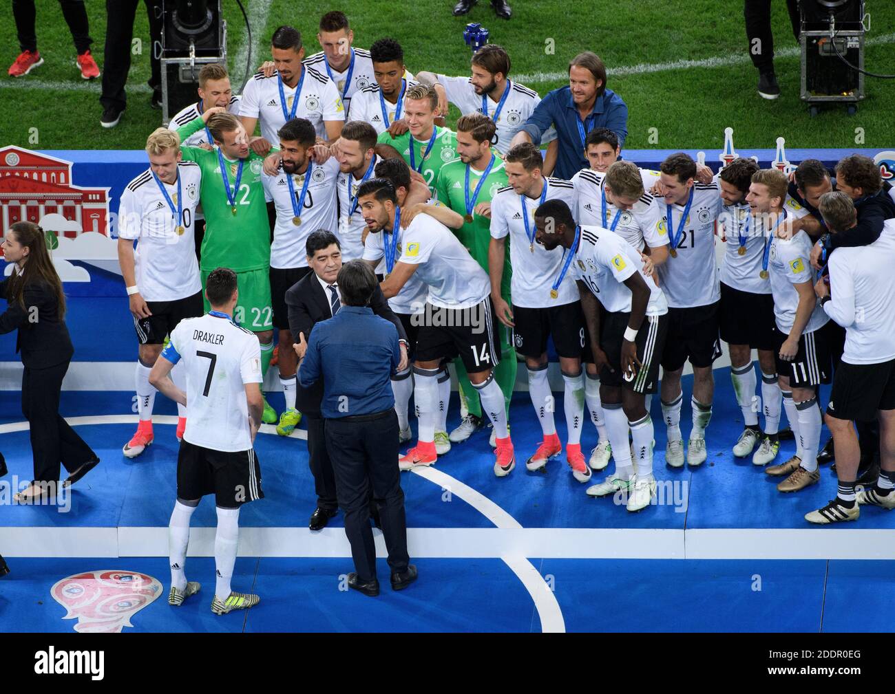 Sports Spo Soccer Confederations Cup Team Germany High Resolution Stock Photography And Images Alamy