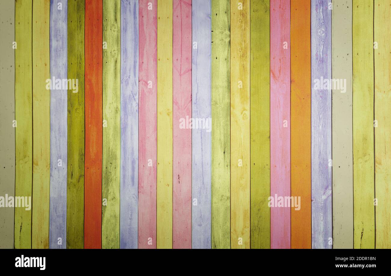 Background image with colorful bright vertical stripes Stock Photo