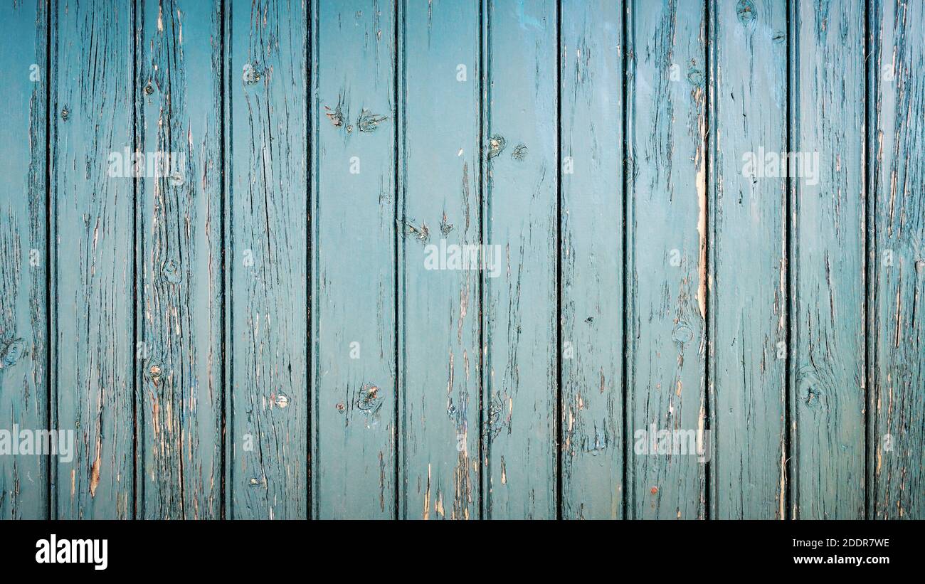 Old weathered wooden wall background Stock Photo