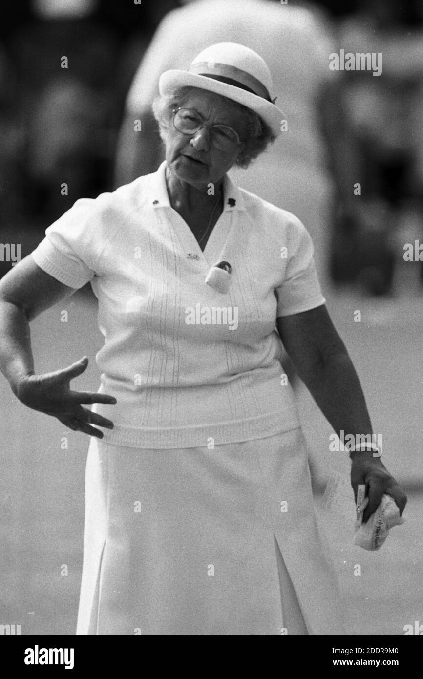 Scenes from the Ladies Crown Green Bowls Championship at Worthing in