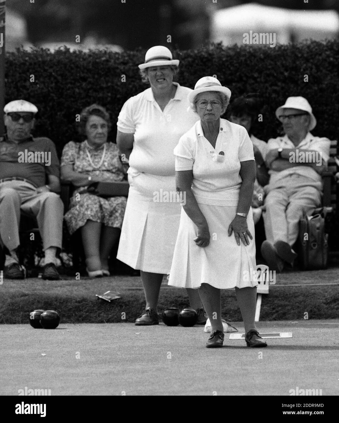 Scenes from the Ladies Crown Green Bowls Championship at Worthing in