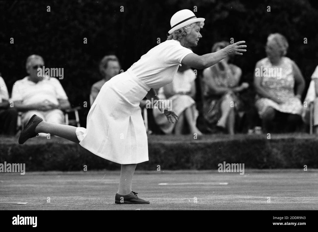 Scenes from the Ladies Crown Green Bowls Championship at Worthing in