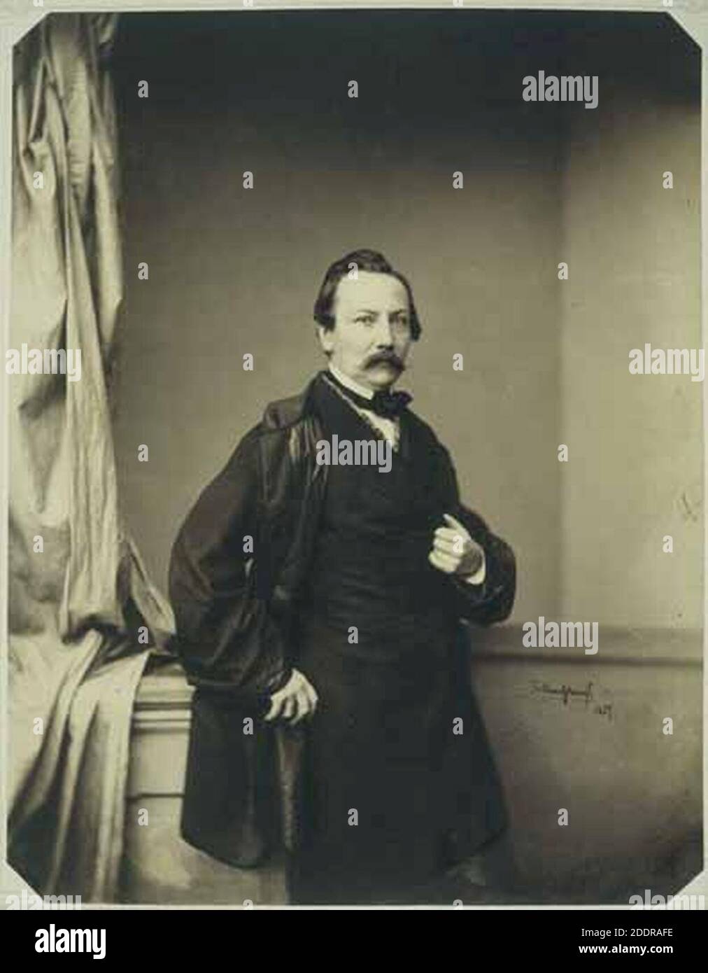 Alexander Friedrich Wilhelm Franz von Kotzebue - Maler. Stock Photo