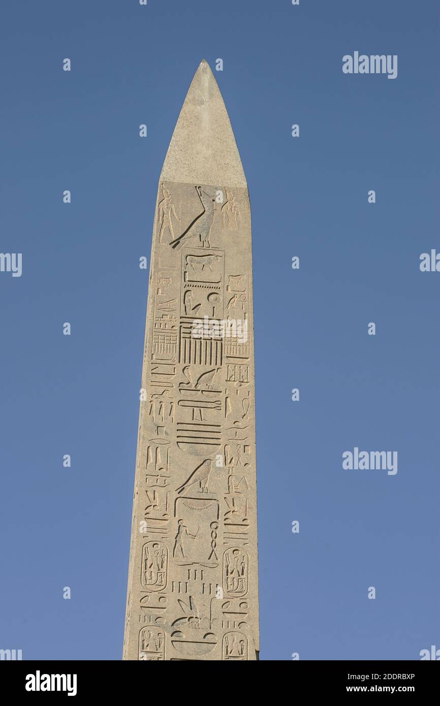 KARNAK TEMPLES IN EGYPT Stock Photo