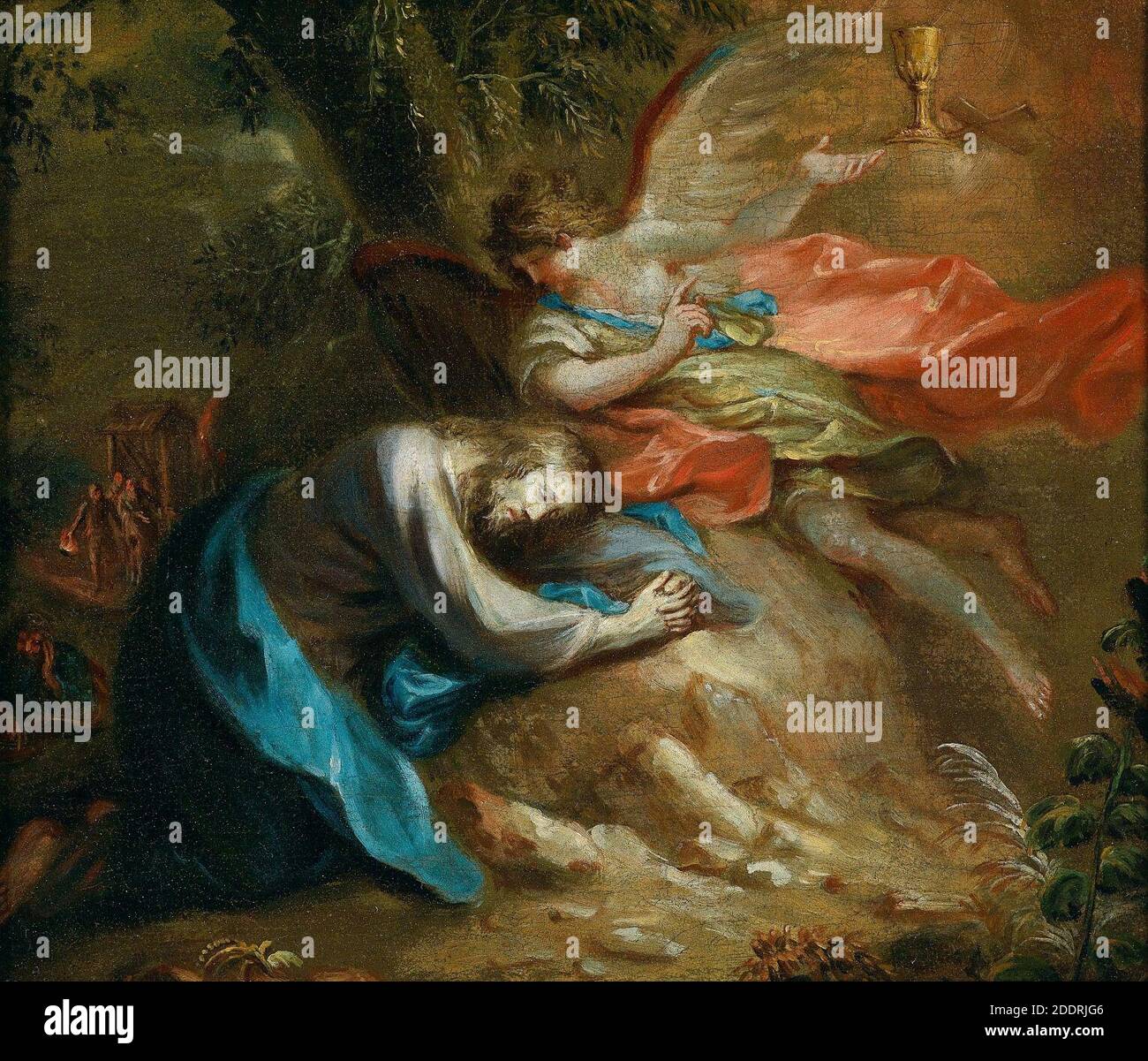 Kremser Schmidt - Christus am Oelberg Stock Photo - Alamy