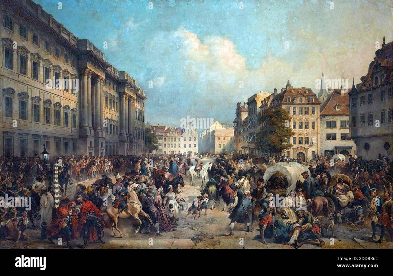 Kotzebue - Einnahme von Berlin (1760). Stock Photo