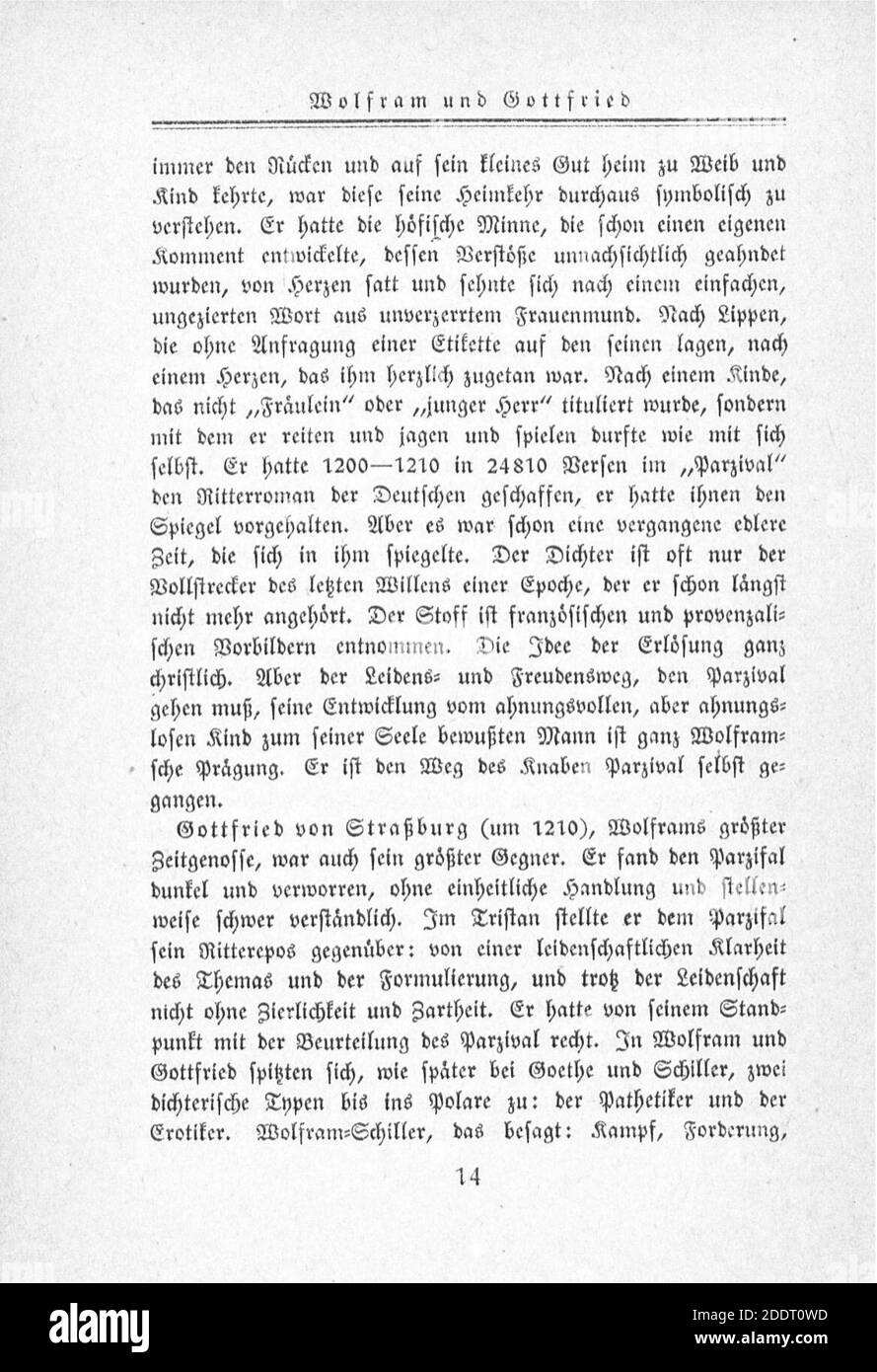 Klabund Deutsche Literaturgeschichte in einer Stunde 014. Stock Photo