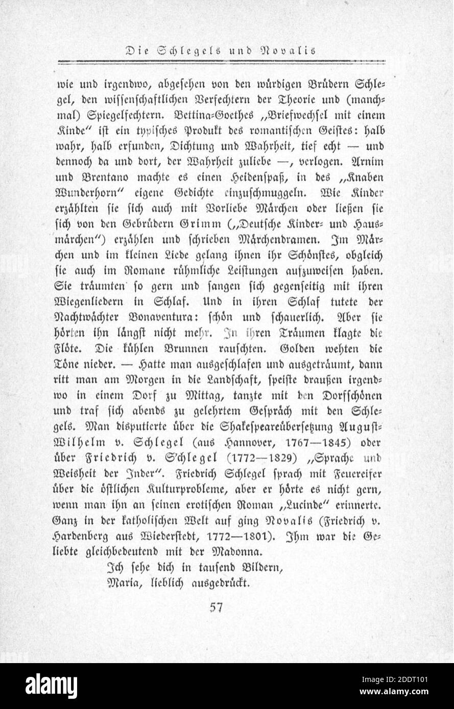 Klabund Deutsche Literaturgeschichte in einer Stunde 057. Stock Photo