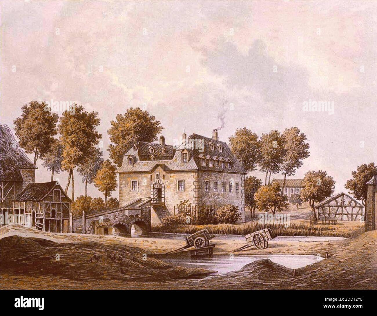 Kleeburg Sammlung Duncker Stock Photo Alamy