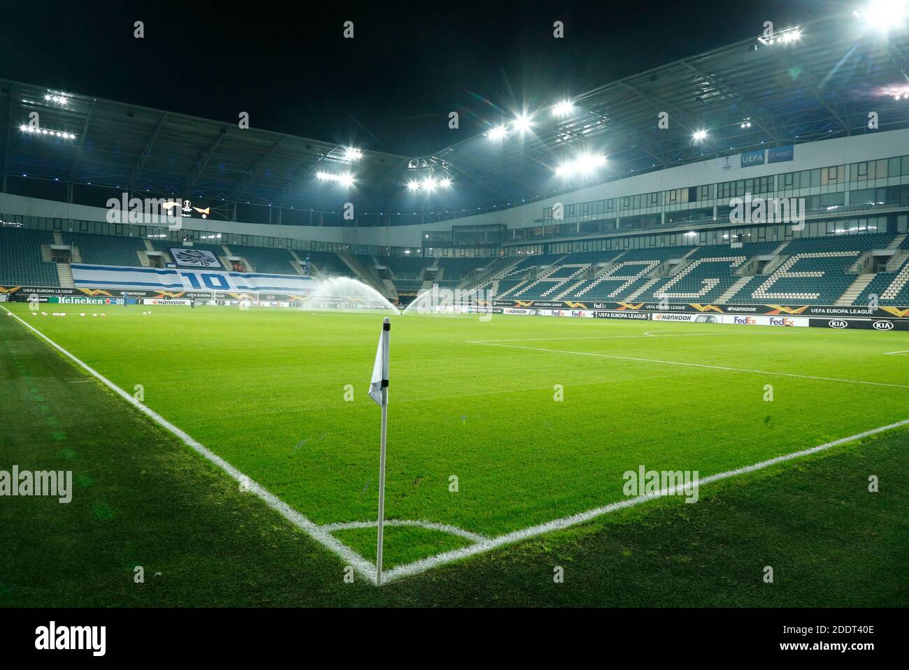 Soccer Football Europa League Group L Kaa Gent V Crvena Zvezda The Ghelamco Arena Ghent Belgium November 26 General View Inside The Stadium Before The Match Reuters Francois Lenoir Stock Photo Alamy