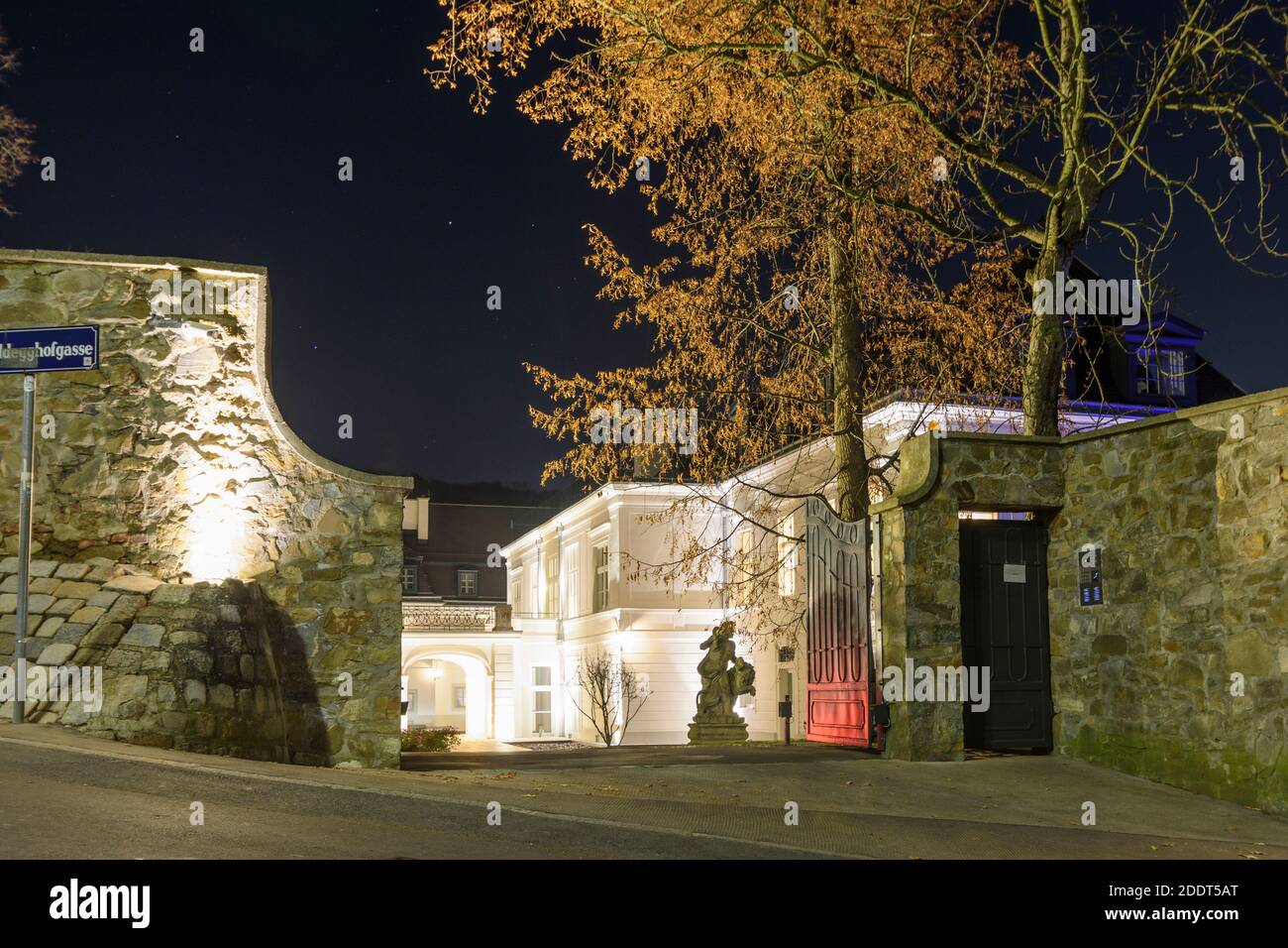 Wien, Vienna: Schloss Neuwaldegg Castle in 17. Hernals, Wien, Austria Stock Photo