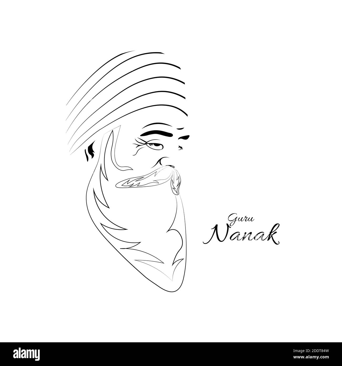 Vector Illustration for Guru Nanak Jayanti the birth anniversary ...