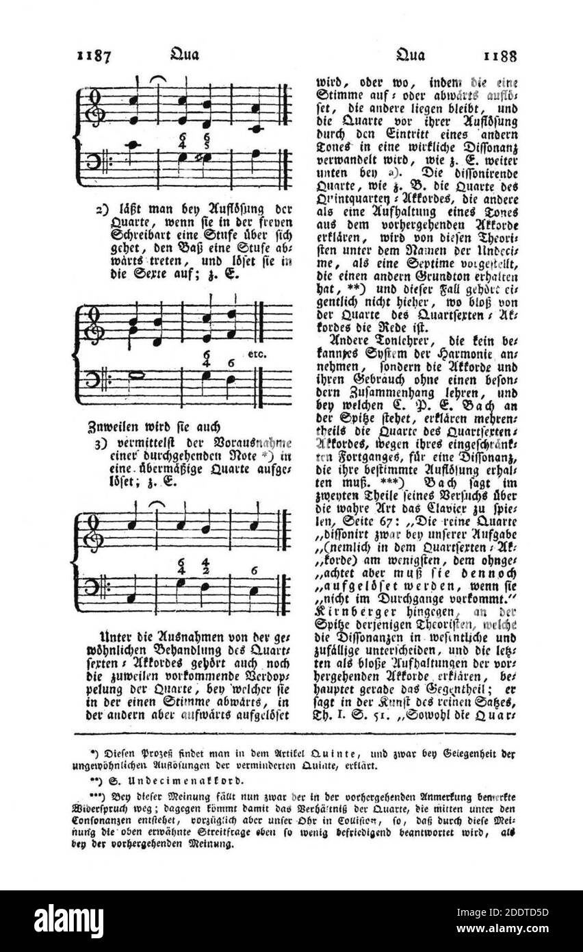 Koch Musikalisches Lexikon Seite 592 Stock Photo