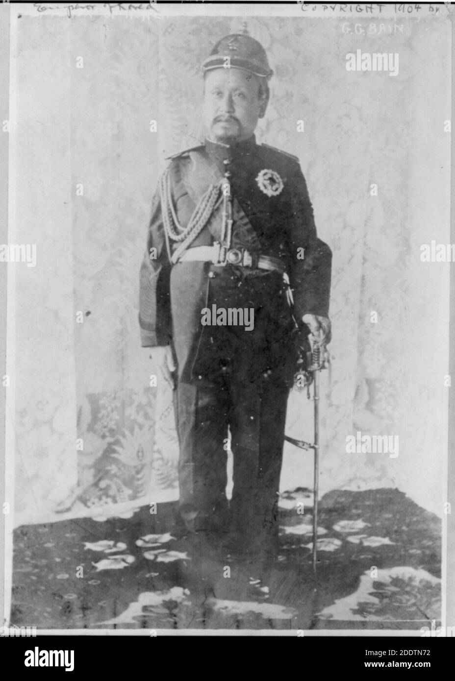 Kojong, emperor of Korea, 1852-1919 Stock Photo