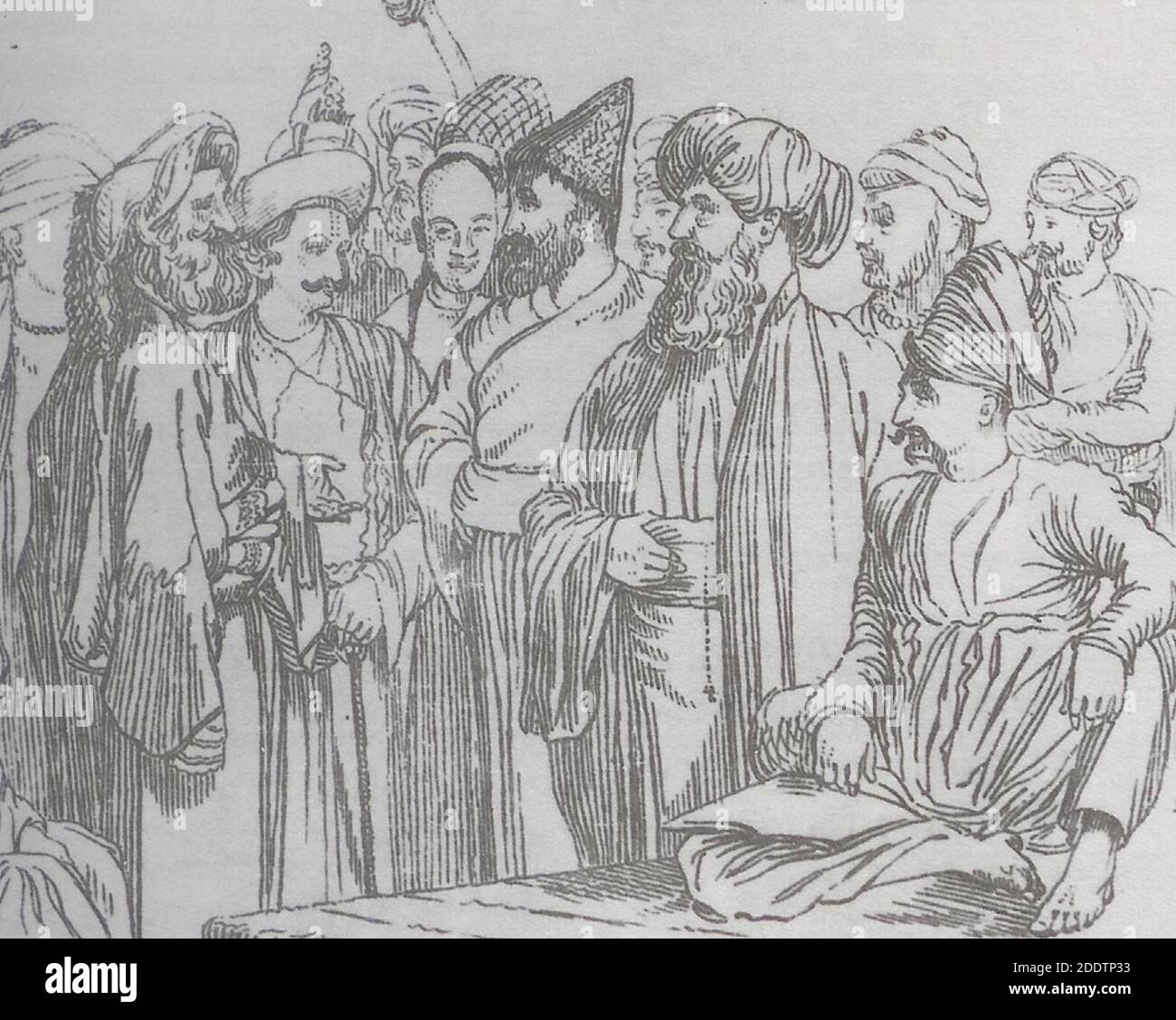 Kolkata Merchants. Stock Photo