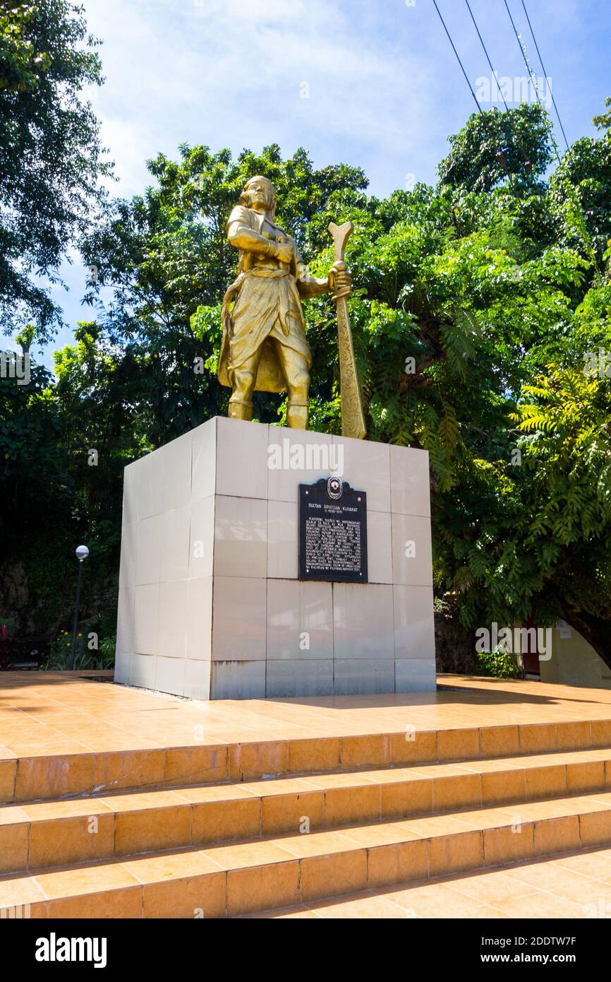 The Sultan Kudarat Monument in Cotabato City, Philippines Stock Photo