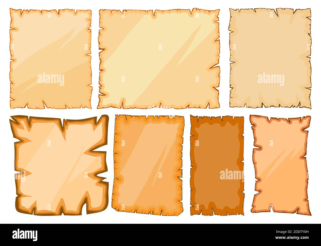 Old paper sheets illustration set. Vector collection of empty parchment isolated on white background. Ripped grunge page in cartoon drawing stale. Eps Stock Vector Image & Art - Alamy Old paper sheets illustration set. Vector collection of empty parchment isolated on white background. Ripped grunge page in cartoon drawing stale. Eps Stock Vector Image & Art - Alamy