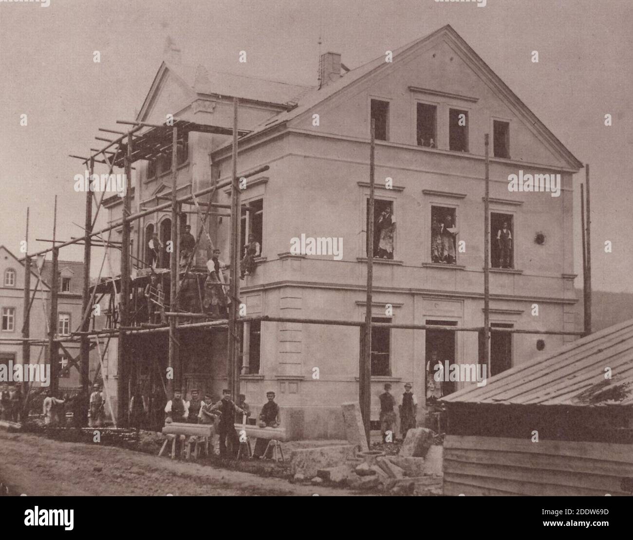 Kotzsch, Carl Friedrich August Wohnhausbau Stock Photo Alamy
