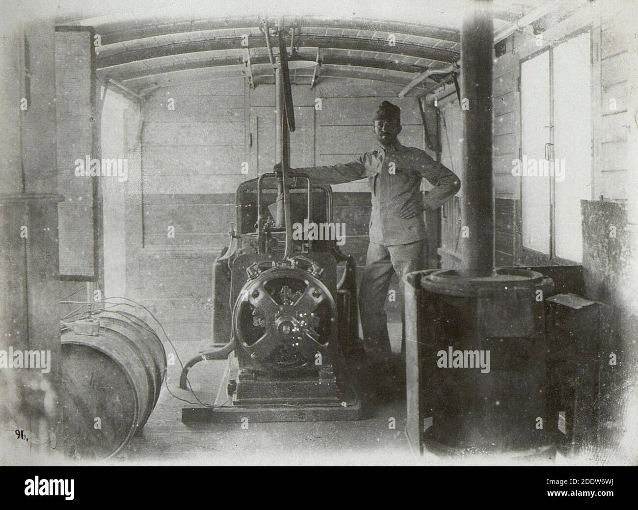 Kowel, Art.WerkstättenZug, Motor Stock Photo Alamy