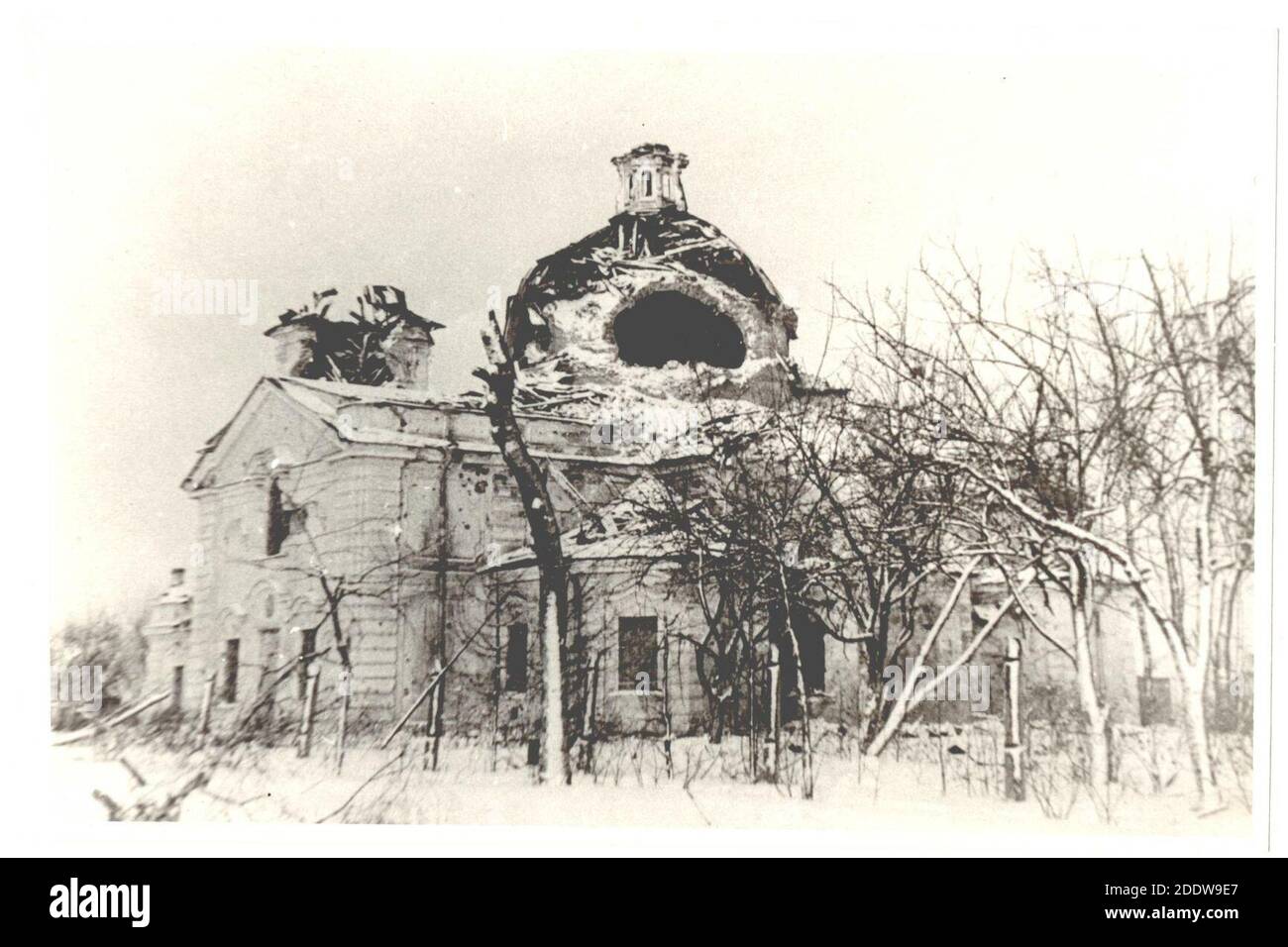 Krasnoe Selo Troitckaja cerkov 1940 02. Stock Photo