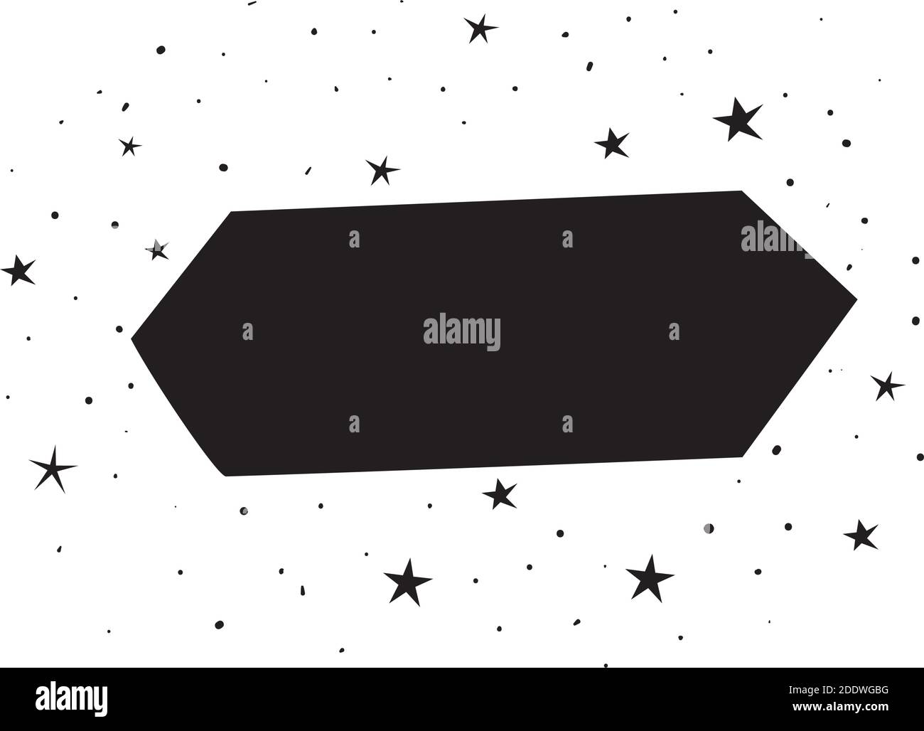 Irregular stars Black and White Stock Photos & Images - Alamy