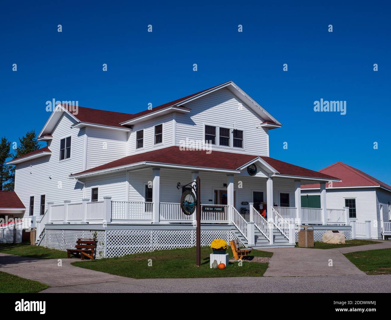 Gift Shop, Great Lakes Shipwreck Museum, Whitefish Point Light Station ...