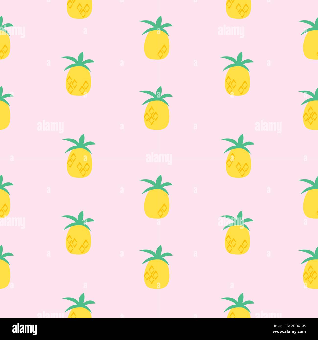 Pineapple seamless pattern background. Vector Illustration Stock Vector ...