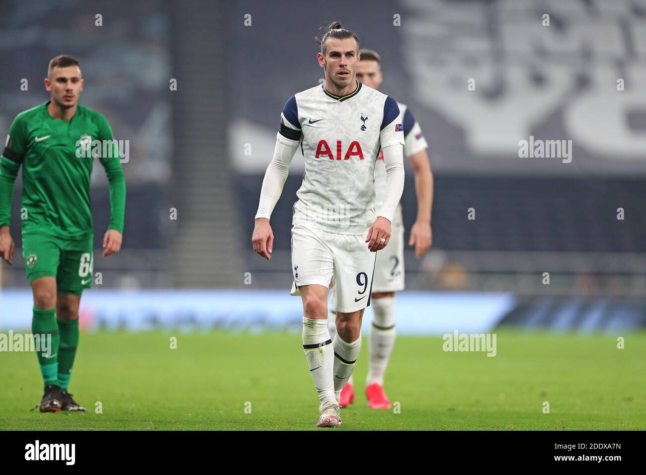 LONDON, ENGLAND. NOVEMBER 26TH Tottenham forward Gareth Bale during the UEFA Europa League Group J match between Tottenham Hotspur and PFC Ludogorets Razgrad at the Tottenham Hotspur Stadium, London on Thursday 26th November 2020. (Credit: Jon Bromley | MI News) Credit: MI News & Sport /Alamy Live News Stock Photo