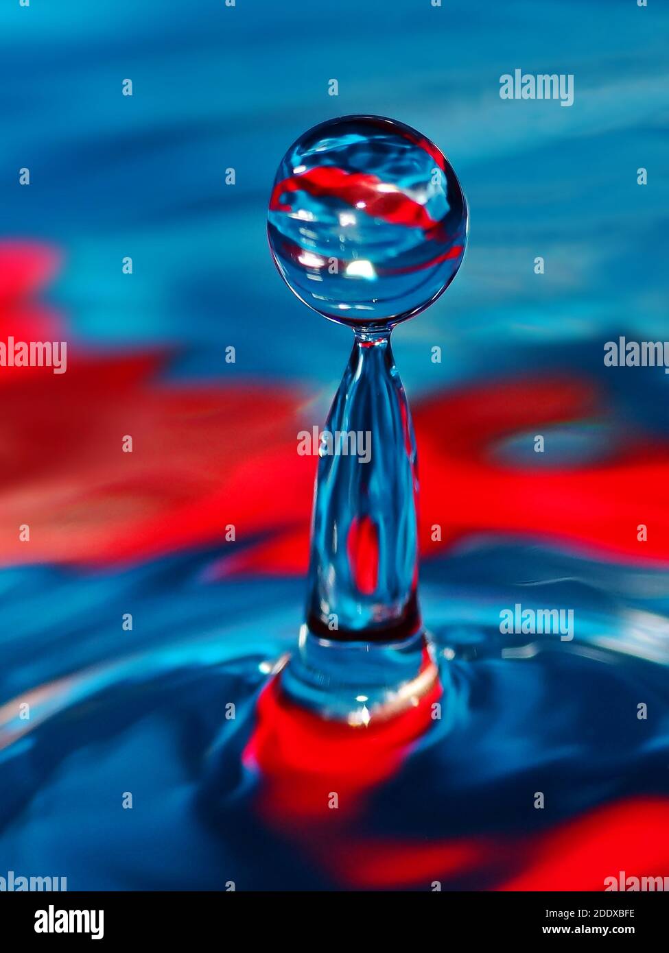 Water droplet photography Stock Photo Alamy