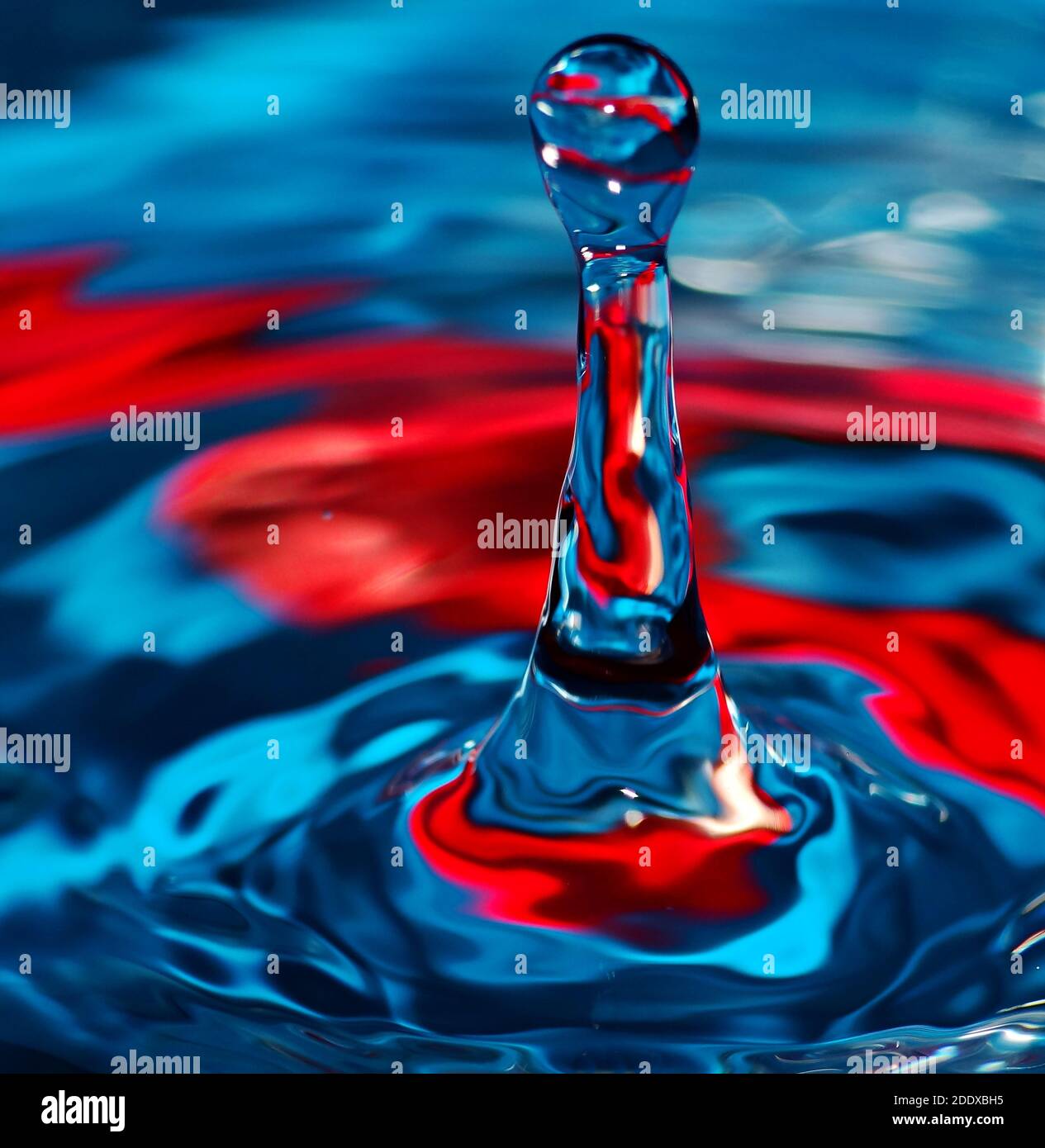 Water droplet photography Stock Photo Alamy