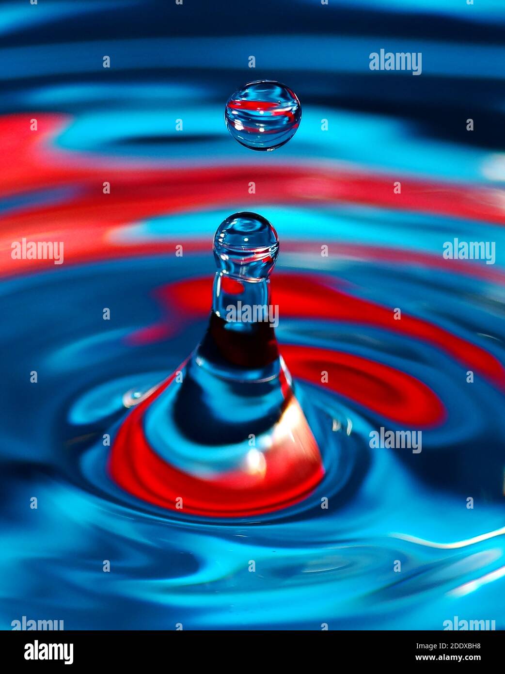 Water droplet photography Stock Photo Alamy