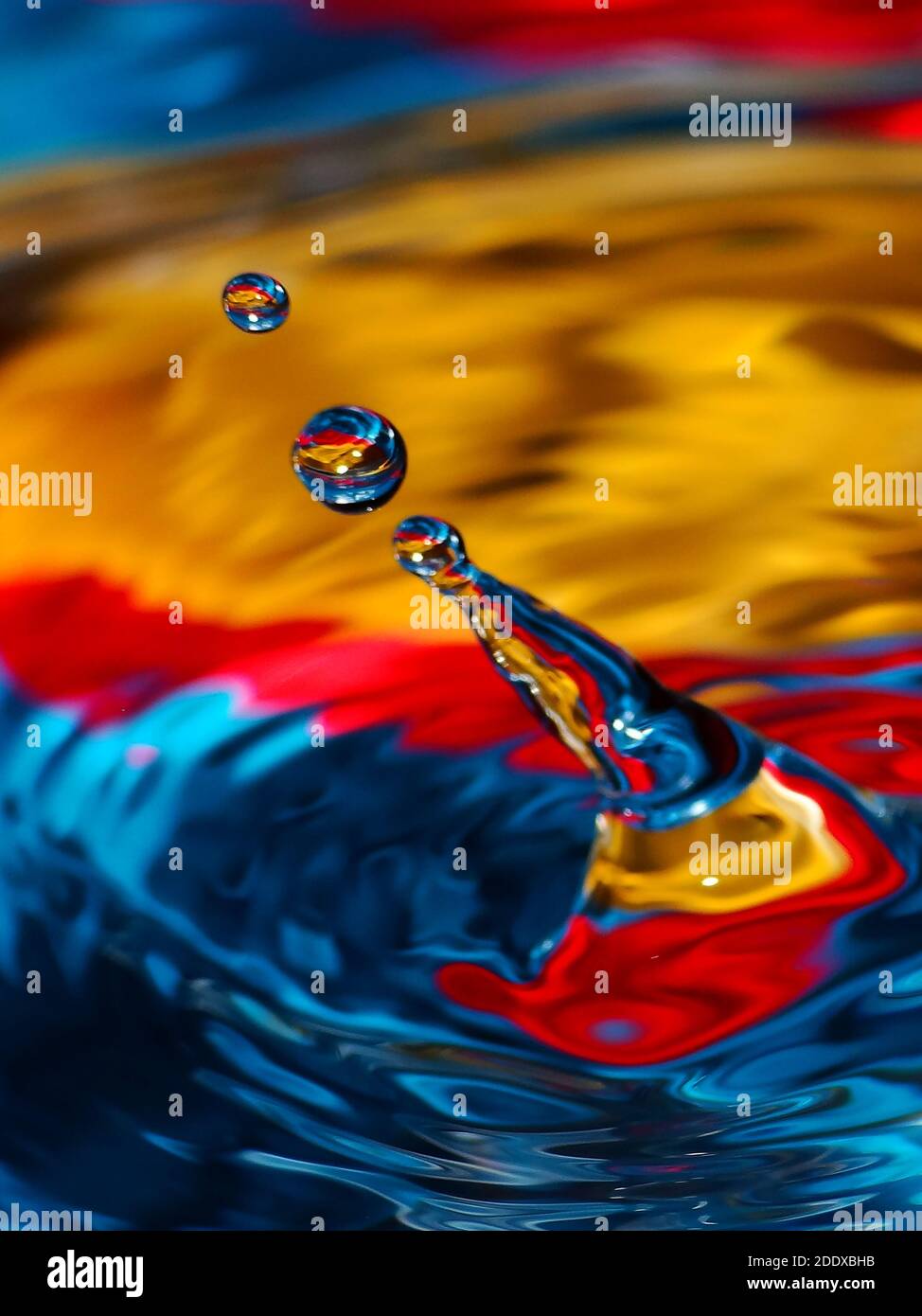 Water droplet photography Stock Photo Alamy