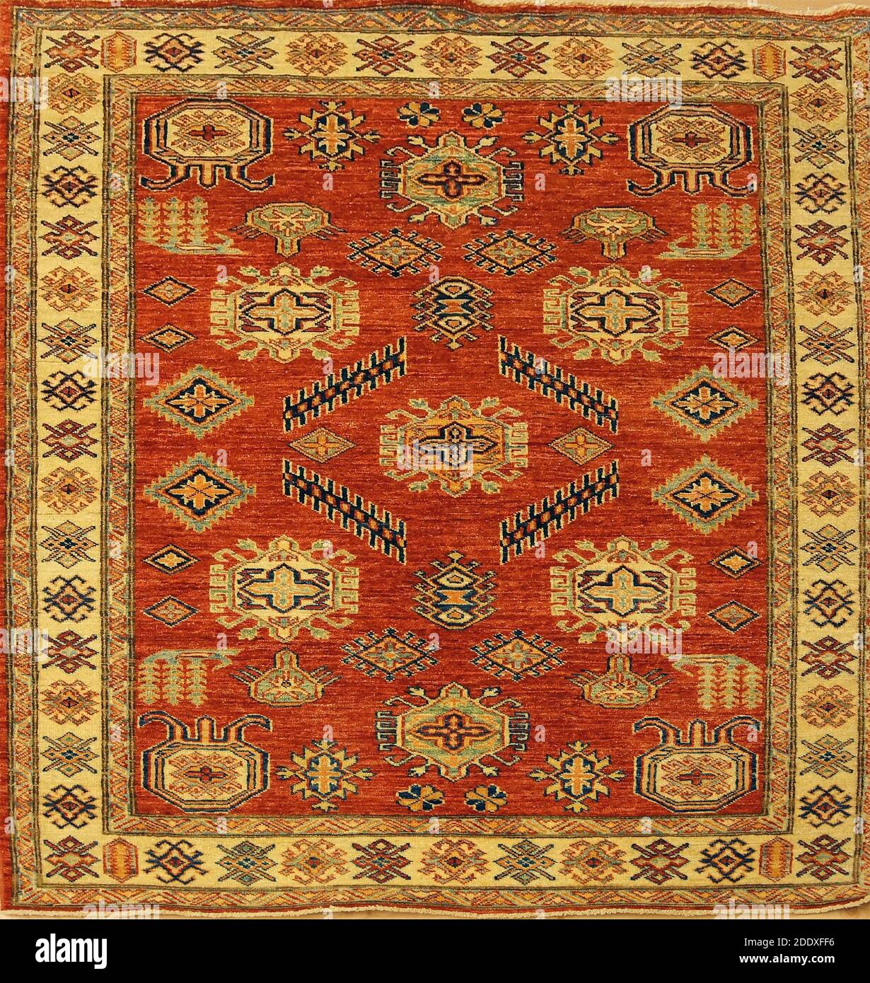 Details of hand woven carpets in rug store Ephesus, Turkey Stock Photo ...