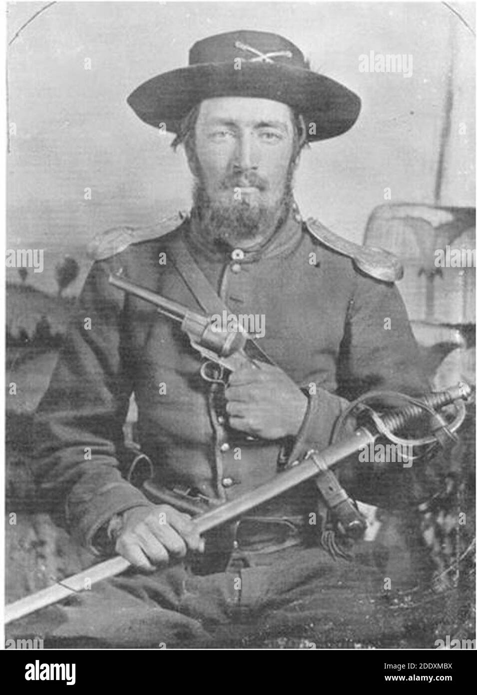 A US Civil war soldier Stock Photo Alamy